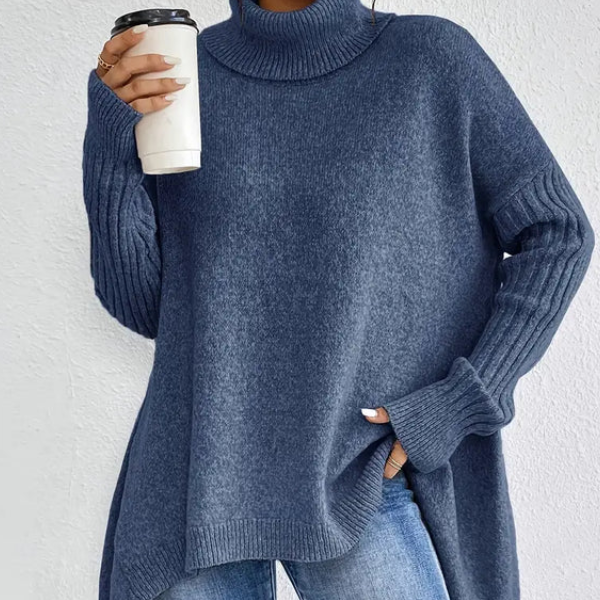 Vestra™ | Bridgitte lang rullekrave pullover