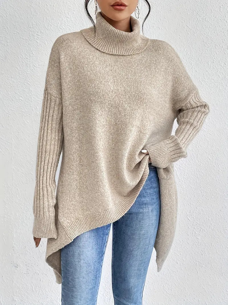 Vestra™ | Bridgitte lang rullekrave pullover