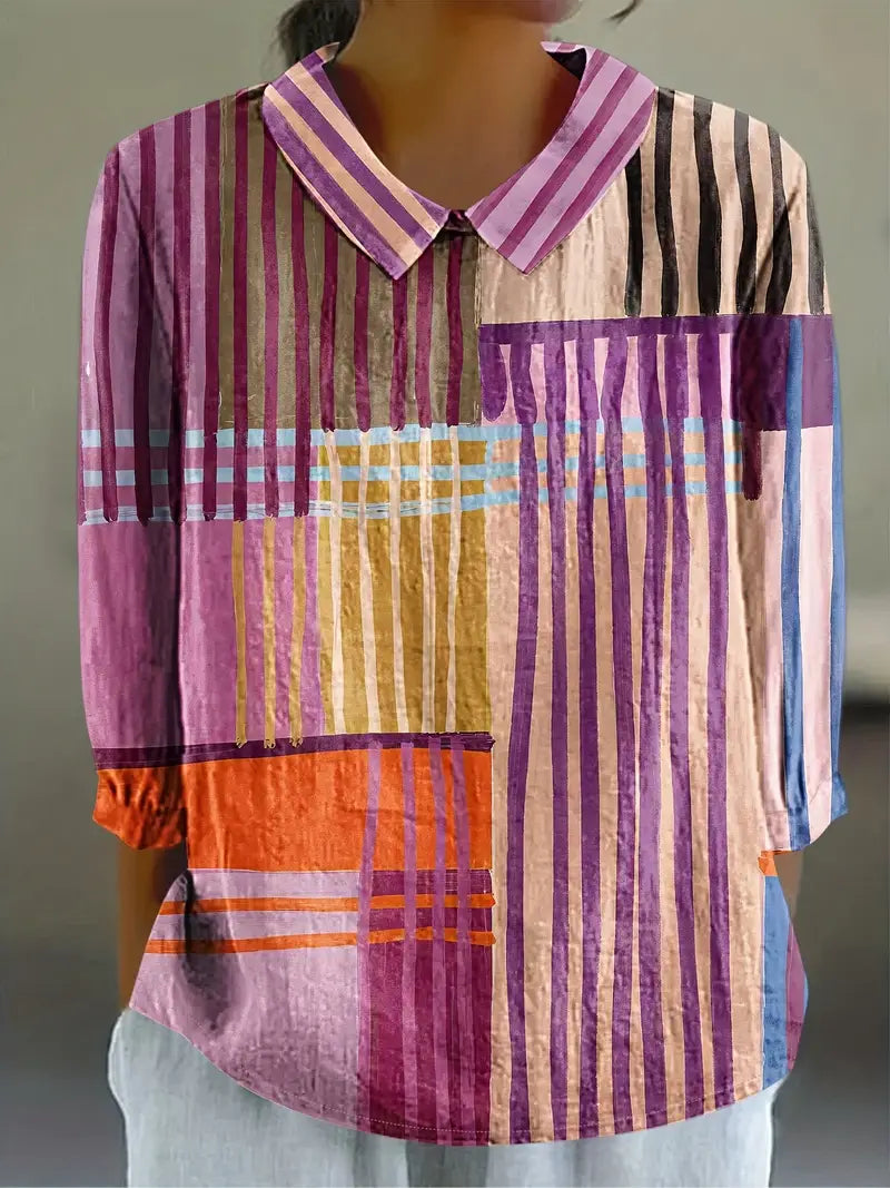 Vestra™  | Farverig og Komfortabel Bluse