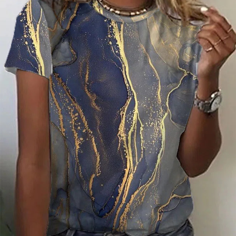 Vestra™  | Elegant Print Bluse