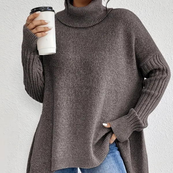 Vestra™ | Bridgitte lang rullekrave pullover