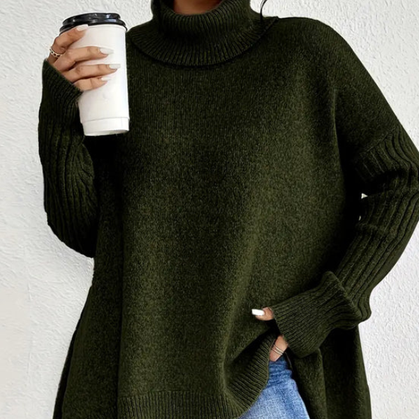 Vestra™ | Bridgitte lang rullekrave pullover