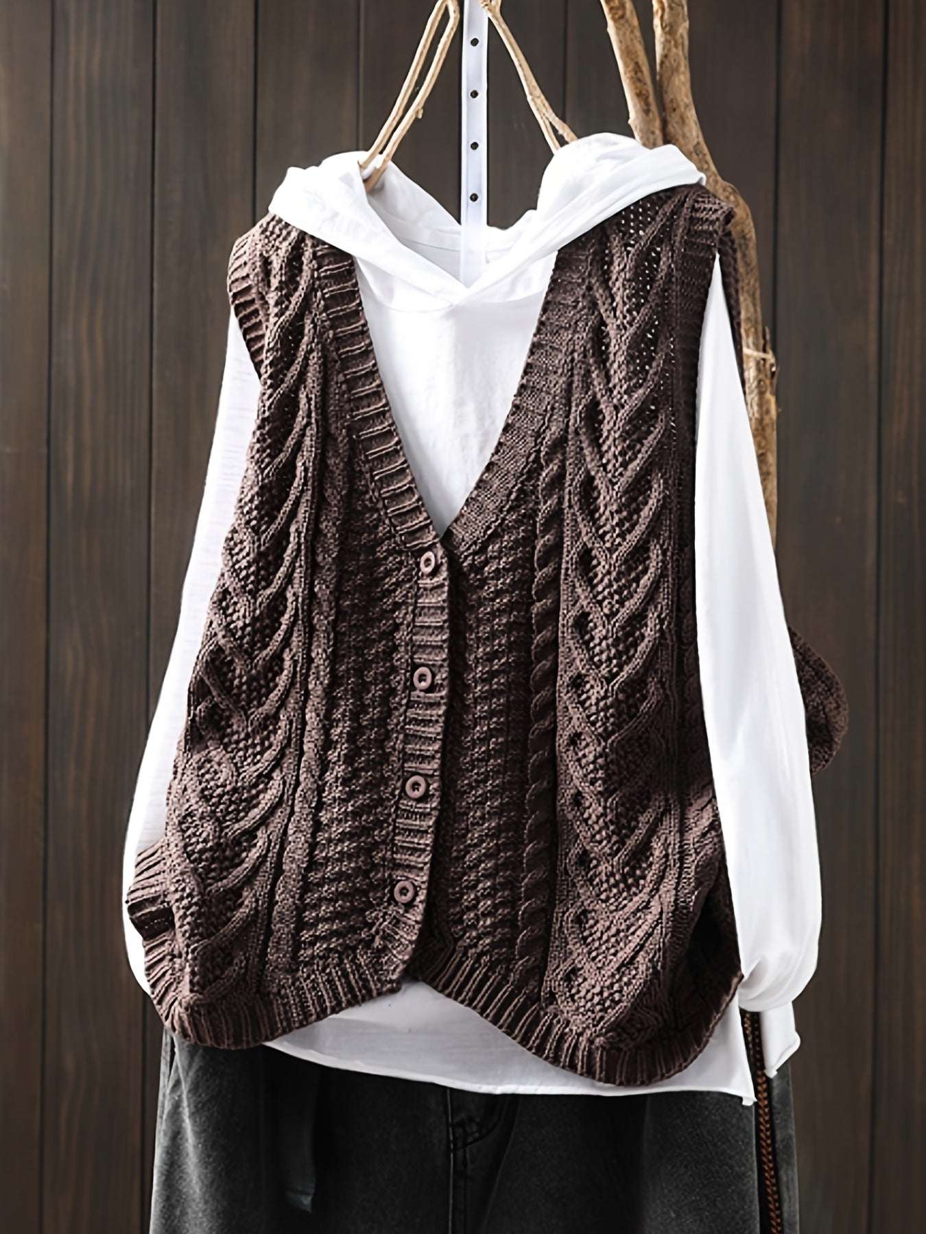 Vestra™  | Boho Afslappet Cardigan