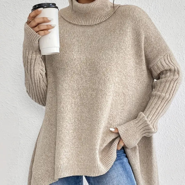 Vestra™ | Bridgitte lang rullekrave pullover