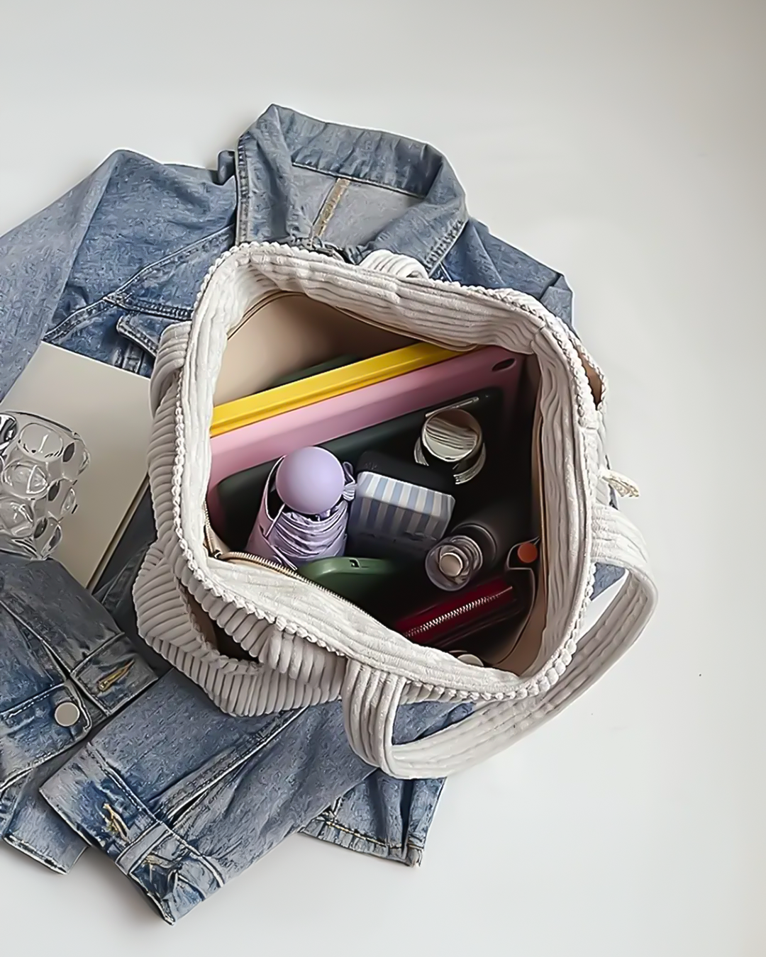 Vestra™  | Stilfuld Casual Skuldertaske med Snordetalje