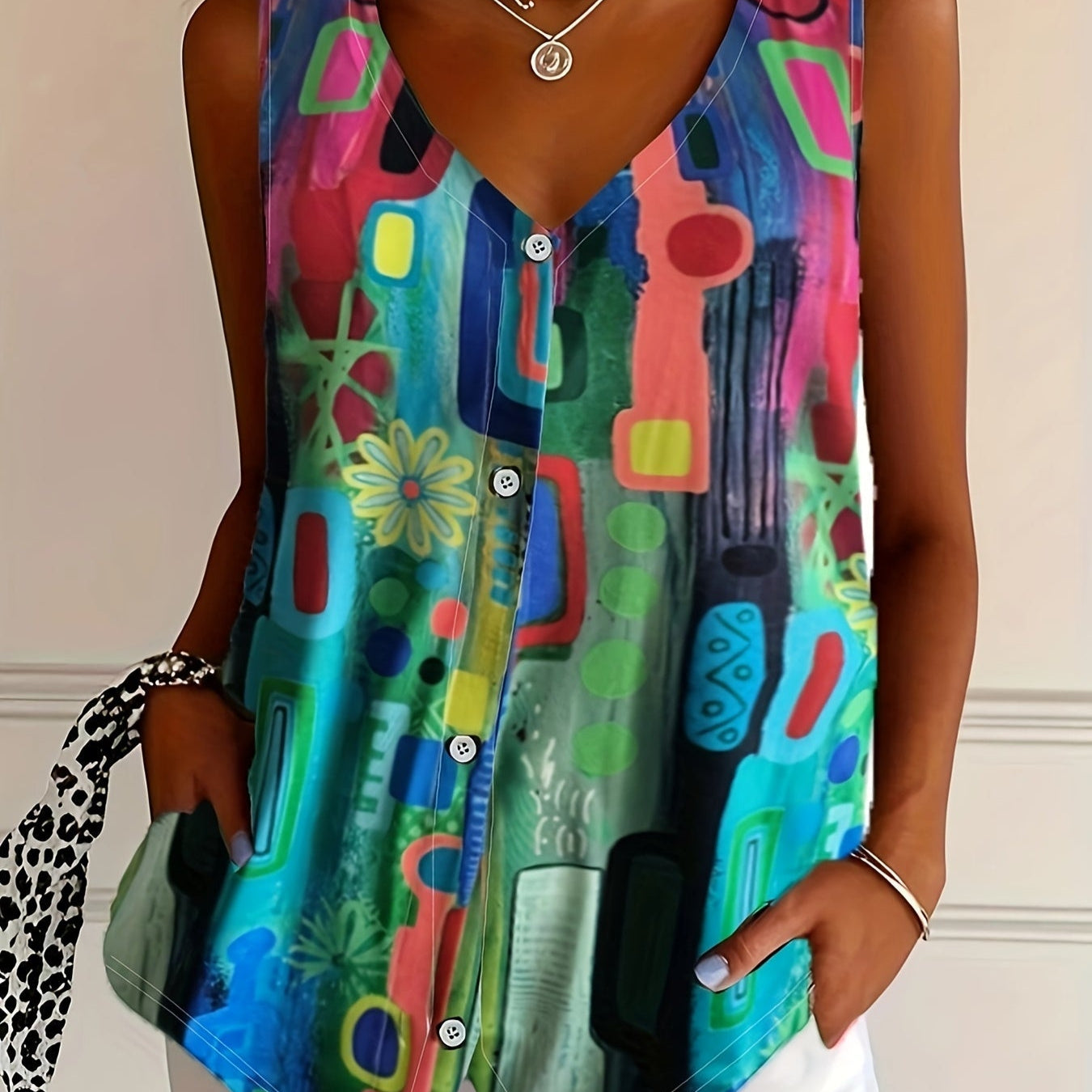 Vestra™  | Kunstnerisk Sommerbluse