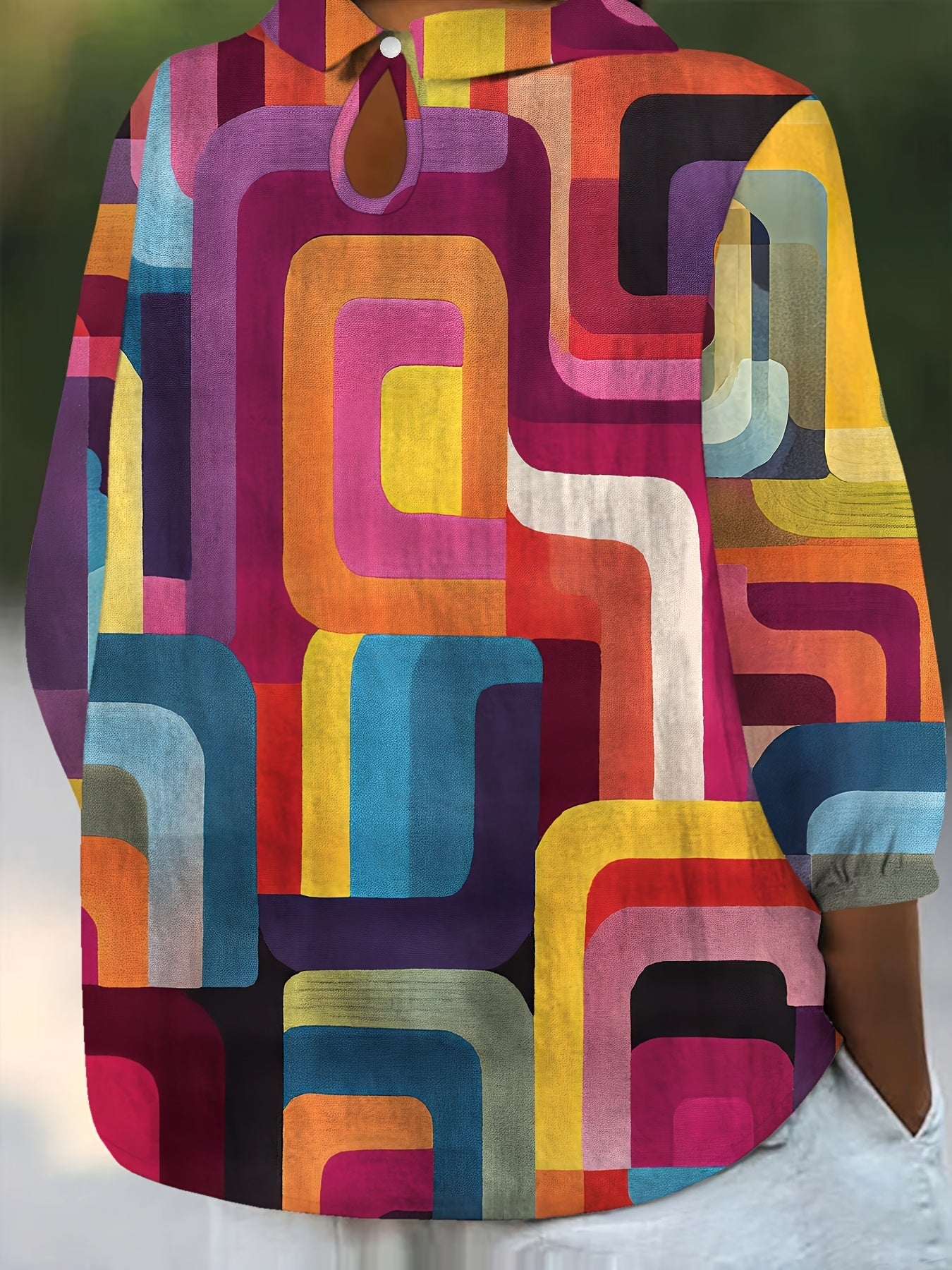 Vestra™  | Farverig og Komfortabel Bluse