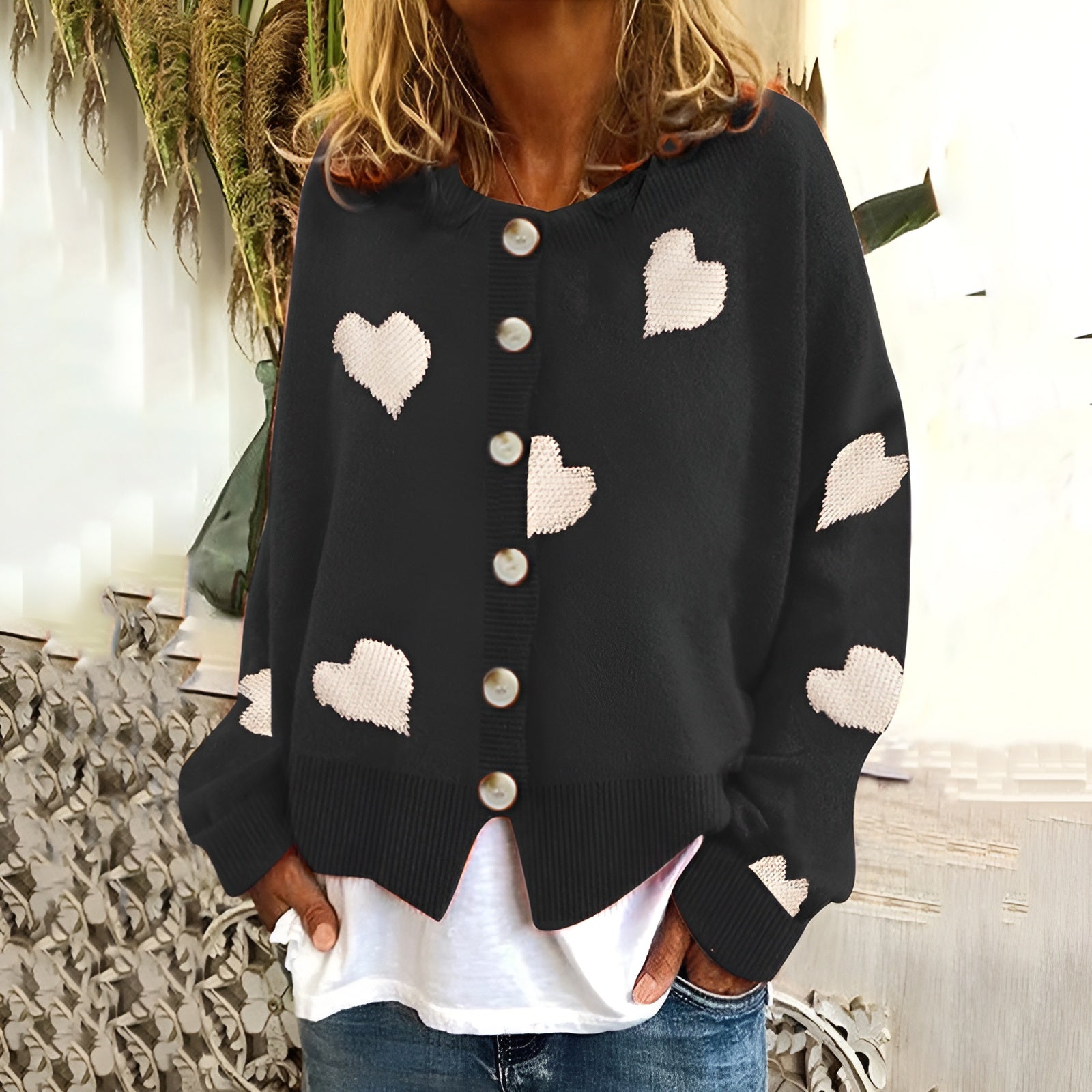 Vestra™  | Hjerte-sweater