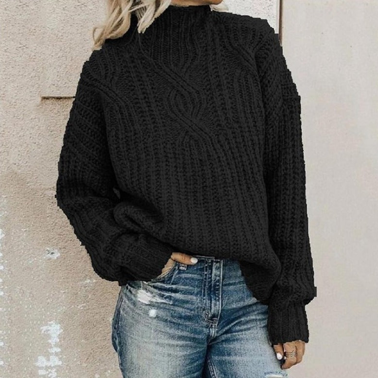 Vestra™  | Stilfuld Og Behagelig Kabelstrikket Sweater