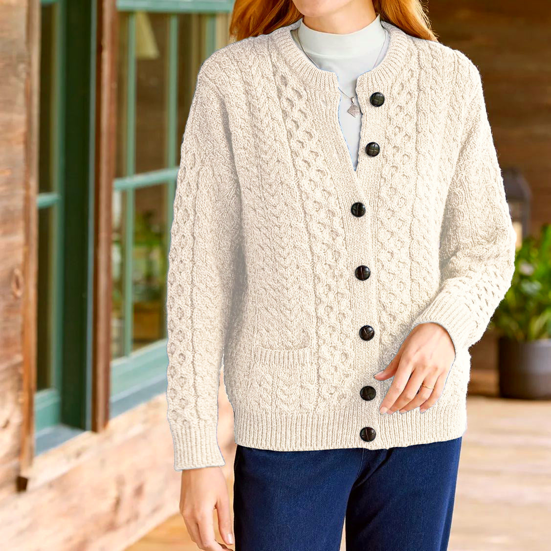 Vestra™  | Langærmet Casual Cardigan