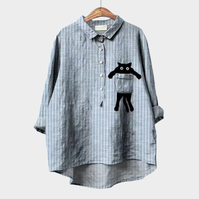 Vestra™  | Kunstnerisk Printbluse