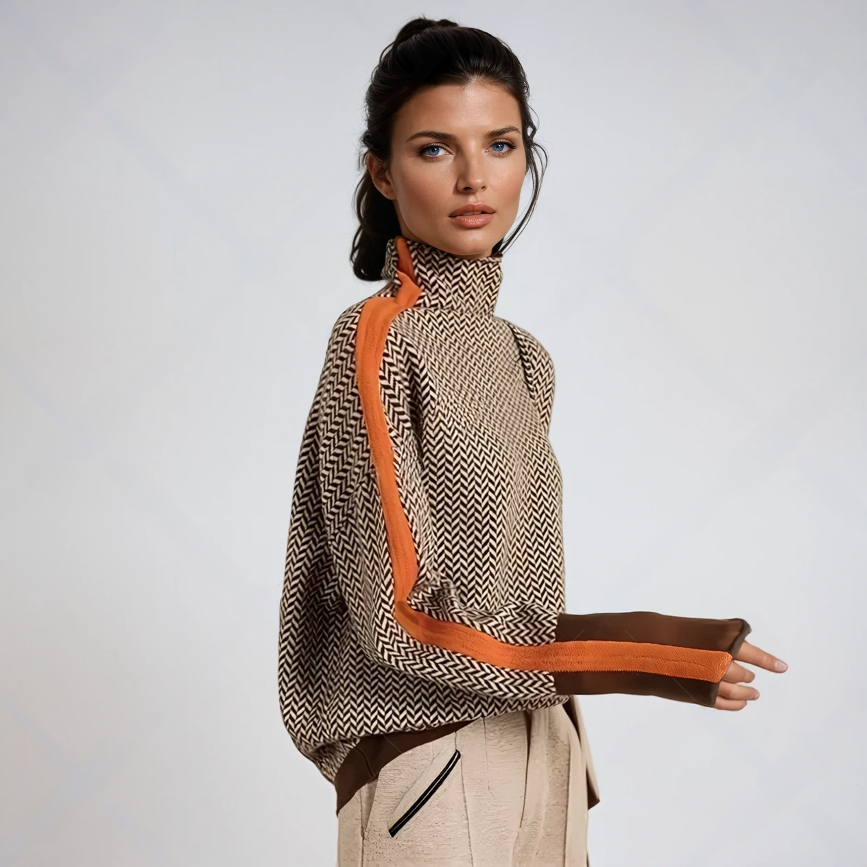 Vestra™ | Antoinette sweater med høj krave
