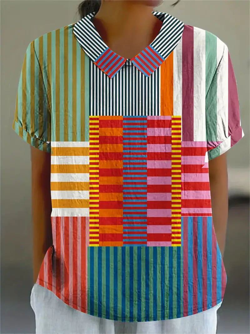 Vestra™  | Farverig og Komfortabel Bluse