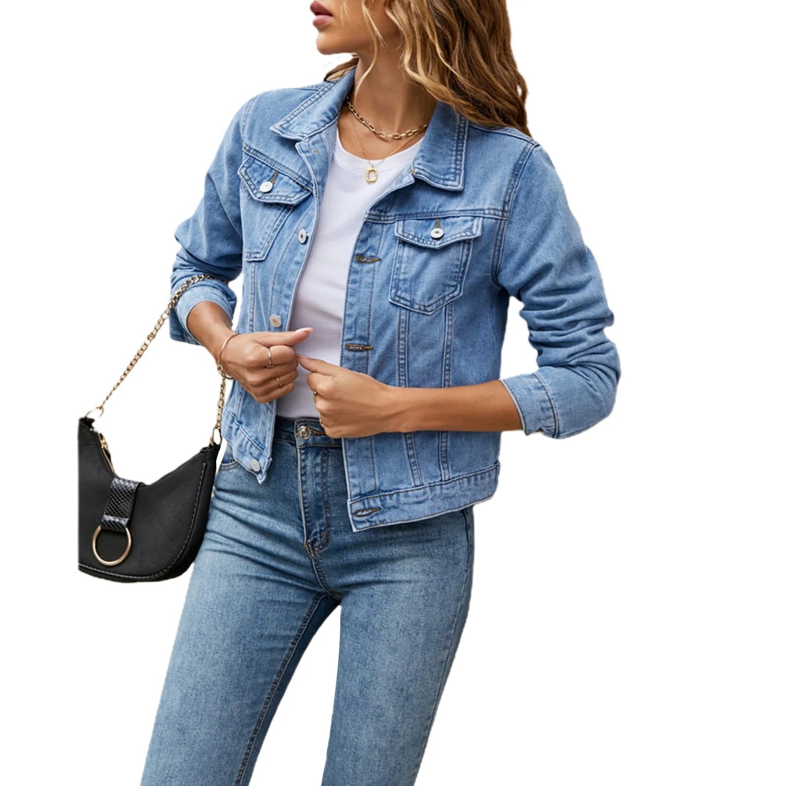 Vestra™  | Stilfuld Casual Denimjakke