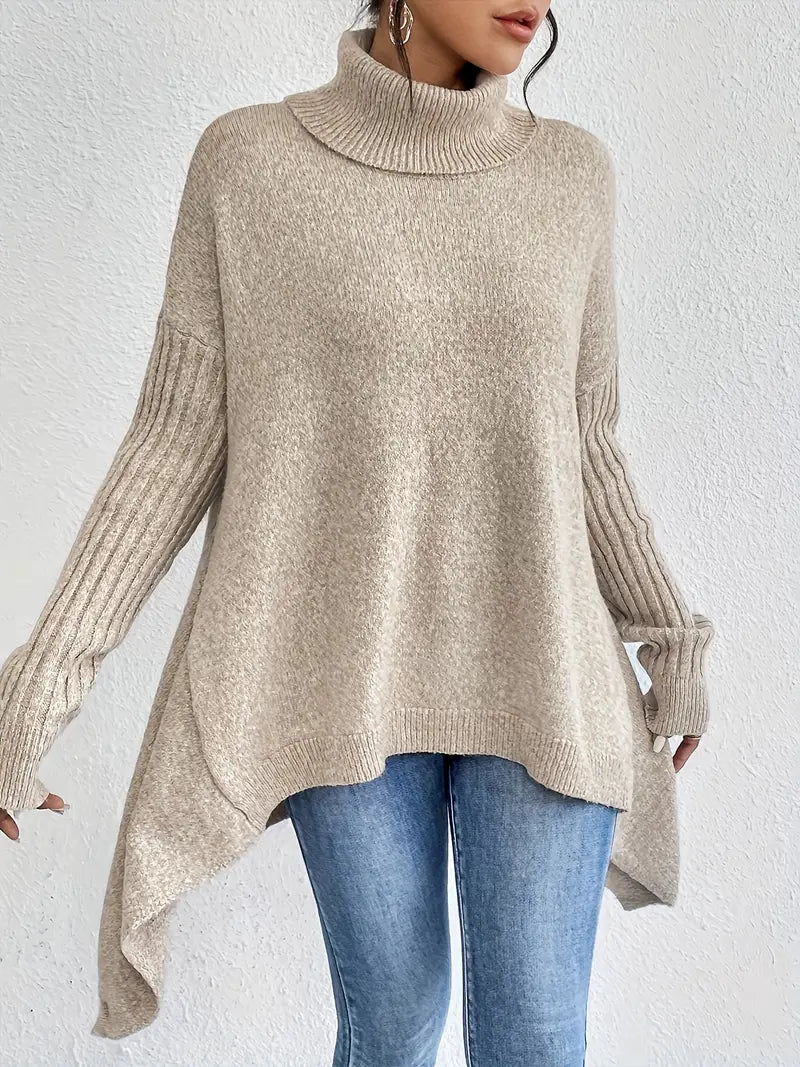 Vestra™ | Bridgitte lang rullekrave pullover