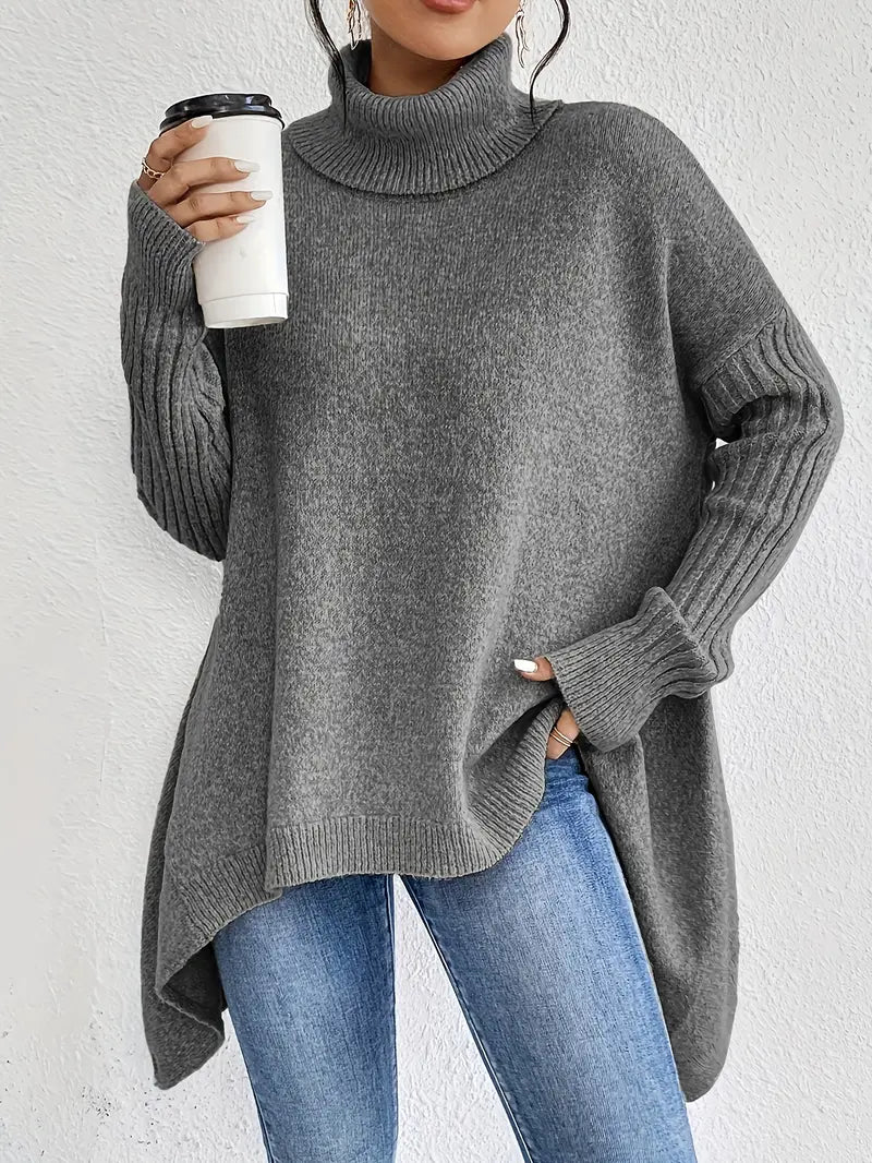 Vestra™ | Bridgitte lang rullekrave pullover
