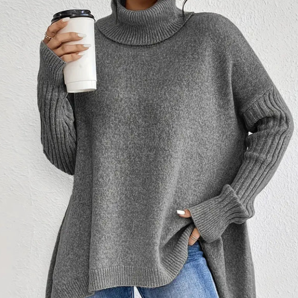 Vestra™ | Bridgitte lang rullekrave pullover