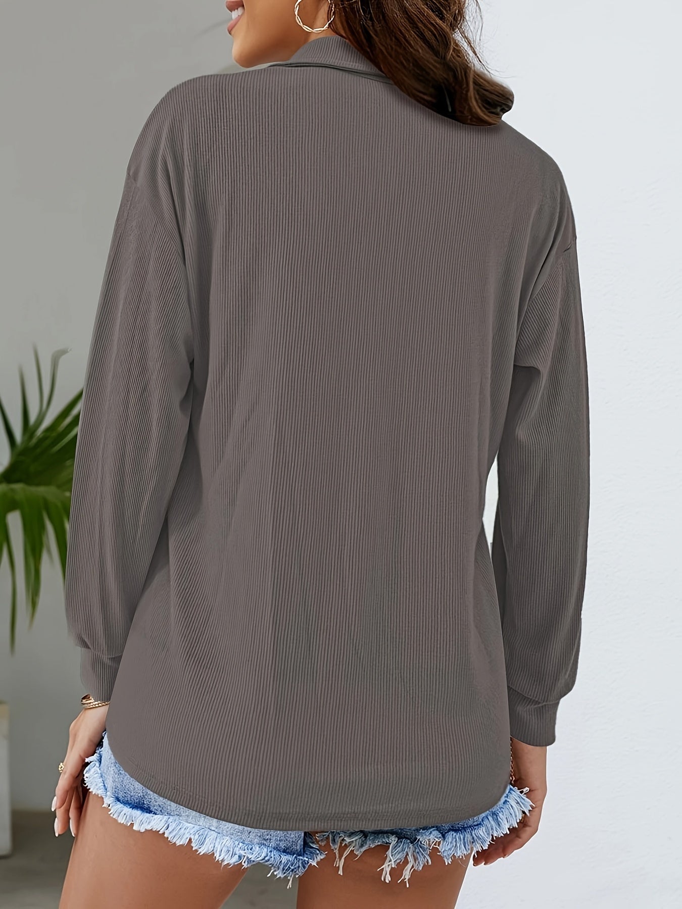 Vestra™  | Blød og Afslappet Langærmet Bluse