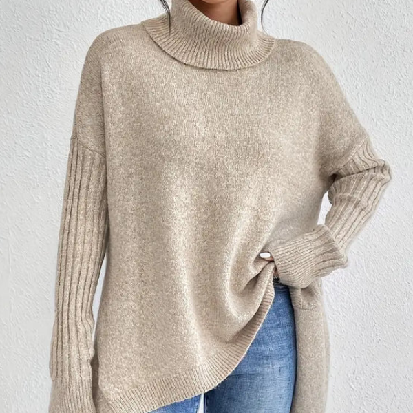 Vestra™ | Bridgitte lang rullekrave pullover