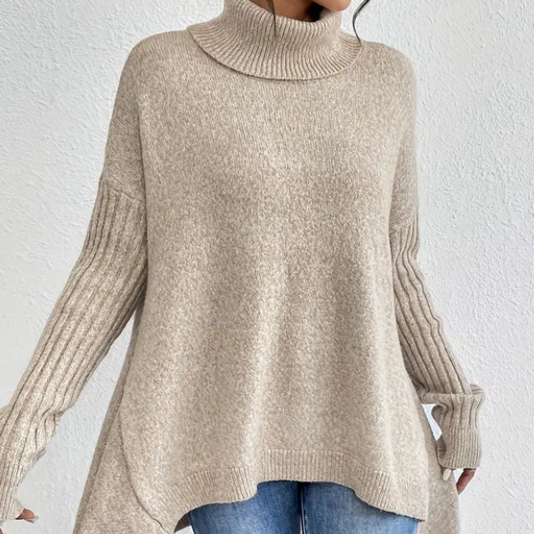 Vestra™ | Bridgitte lang rullekrave pullover