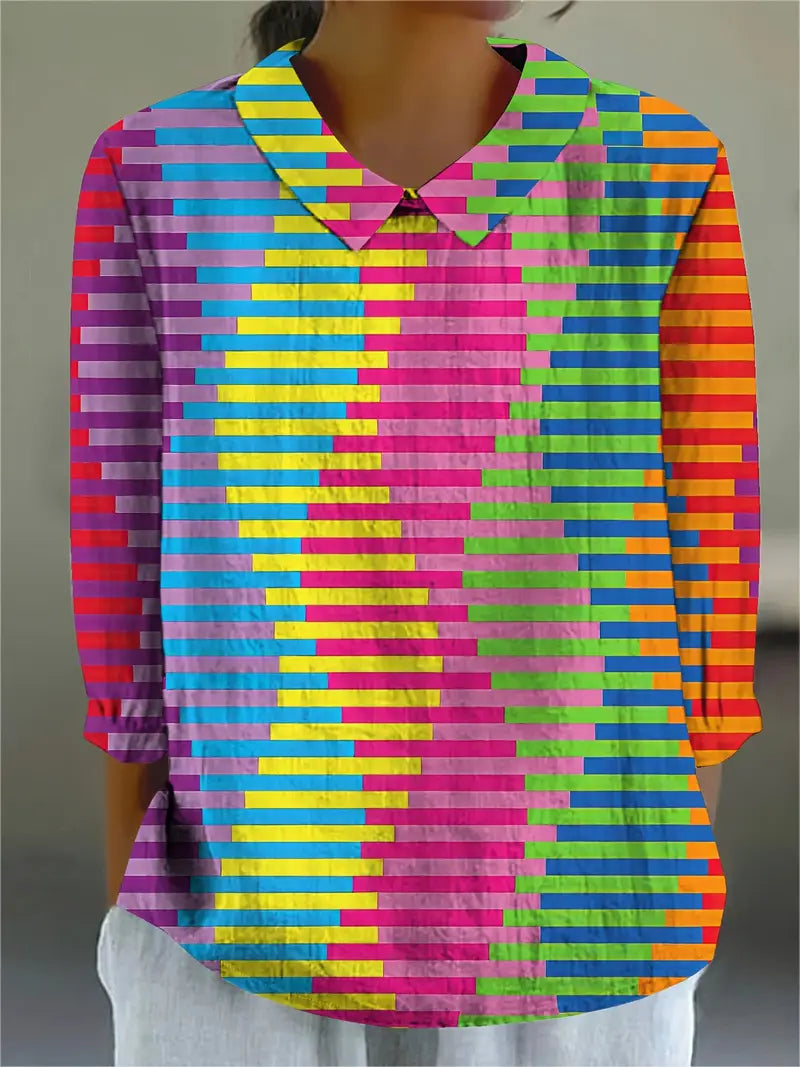 Vestra™  | Farverig og Komfortabel Bluse