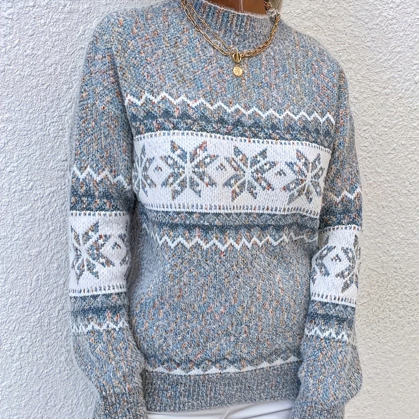 Vestra™  | Vinterstrikket Komforttrøje