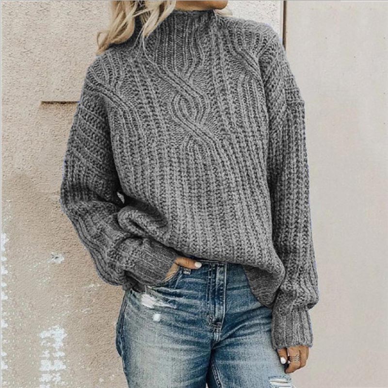 Vestra™  | Stilfuld Og Behagelig Kabelstrikket Sweater