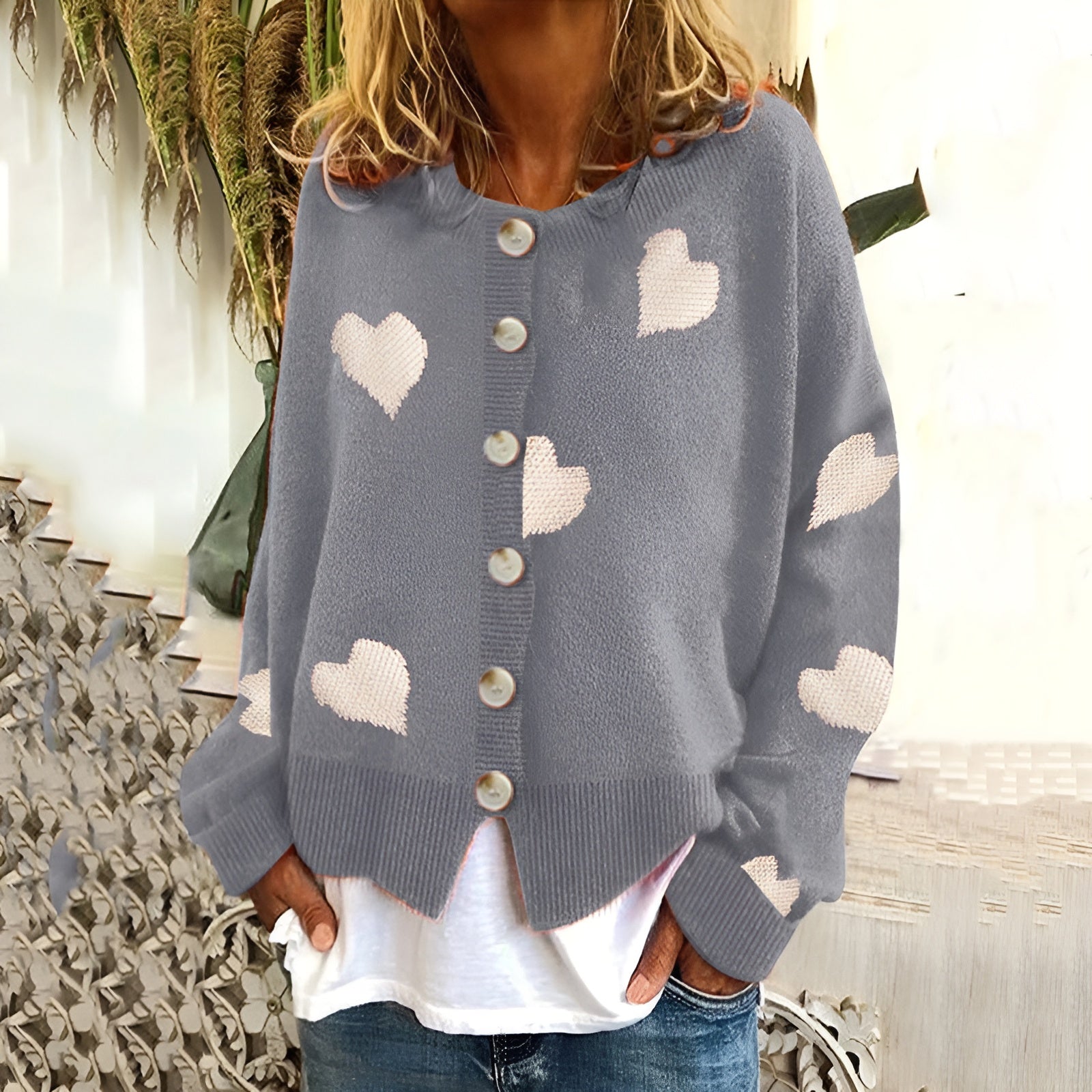 Vestra™  | Hjerte-sweater