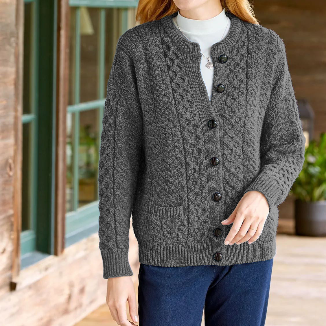 Vestra™  | Langærmet Casual Cardigan
