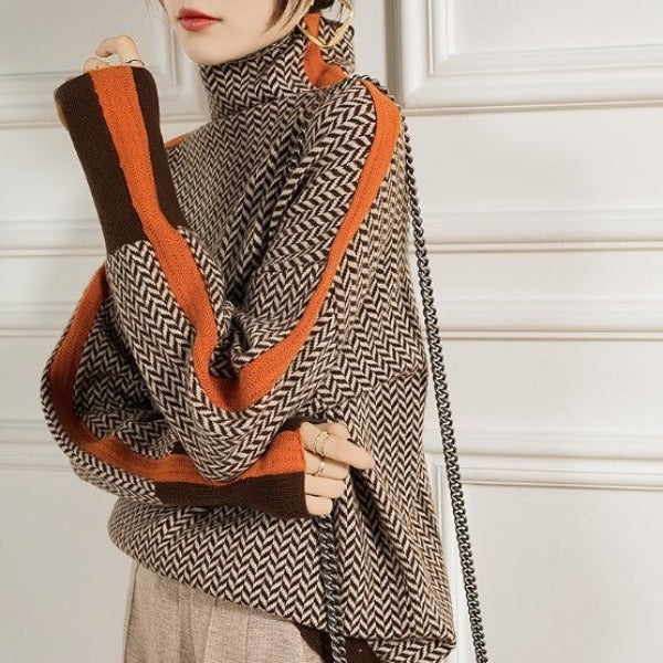 Vestra™ | Antoinette sweater med høj krave