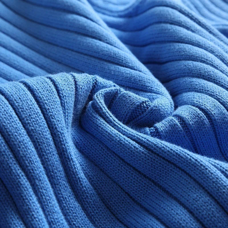 Vestra™  | Behagelig Strikket Ribtrøje