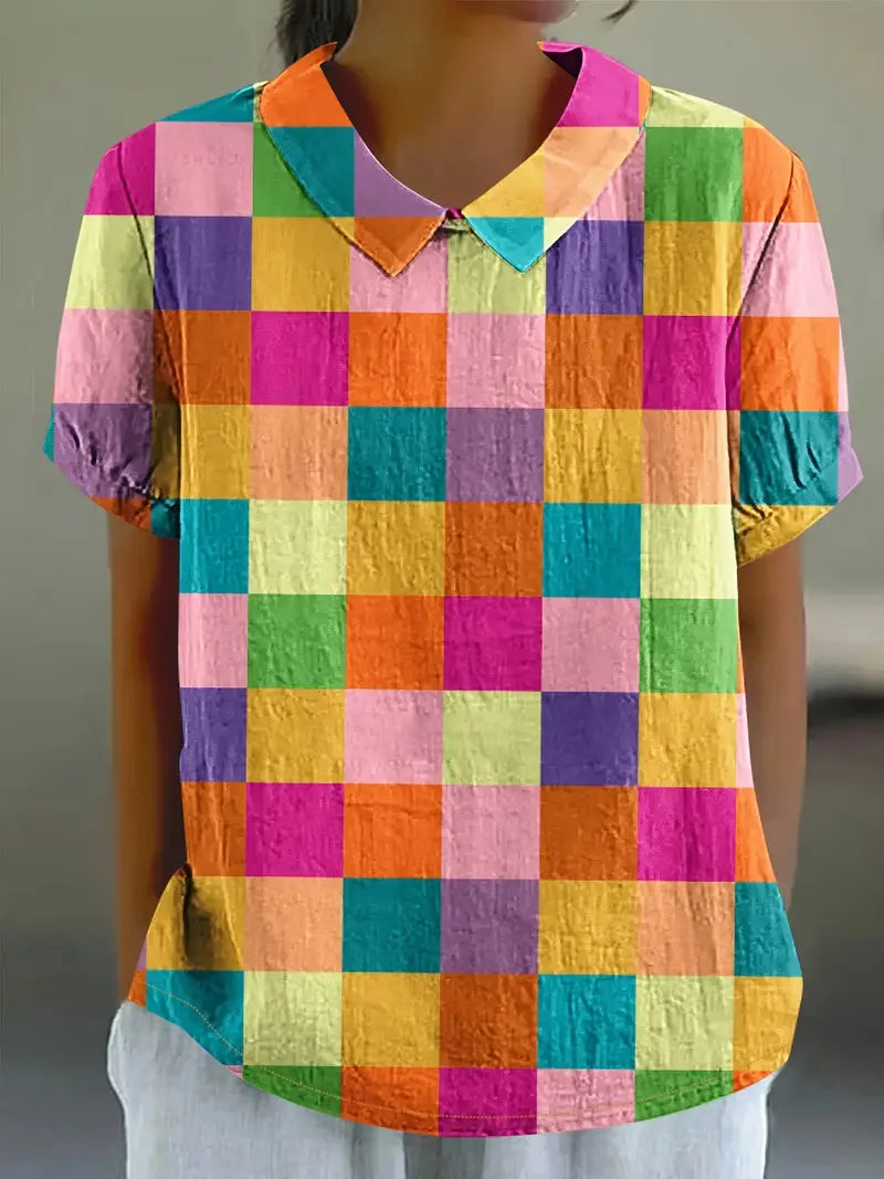 Vestra™  | Farverig og Komfortabel Bluse