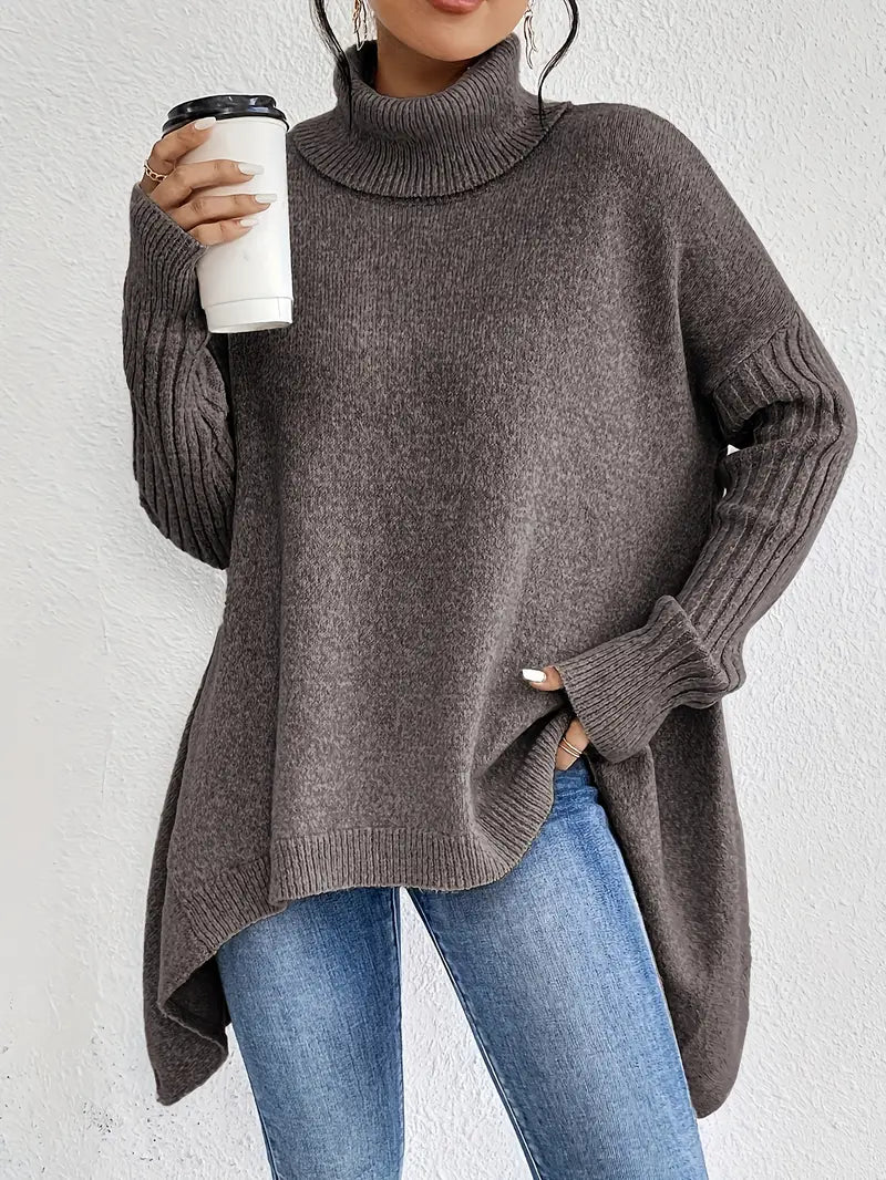 Vestra™ | Bridgitte lang rullekrave pullover