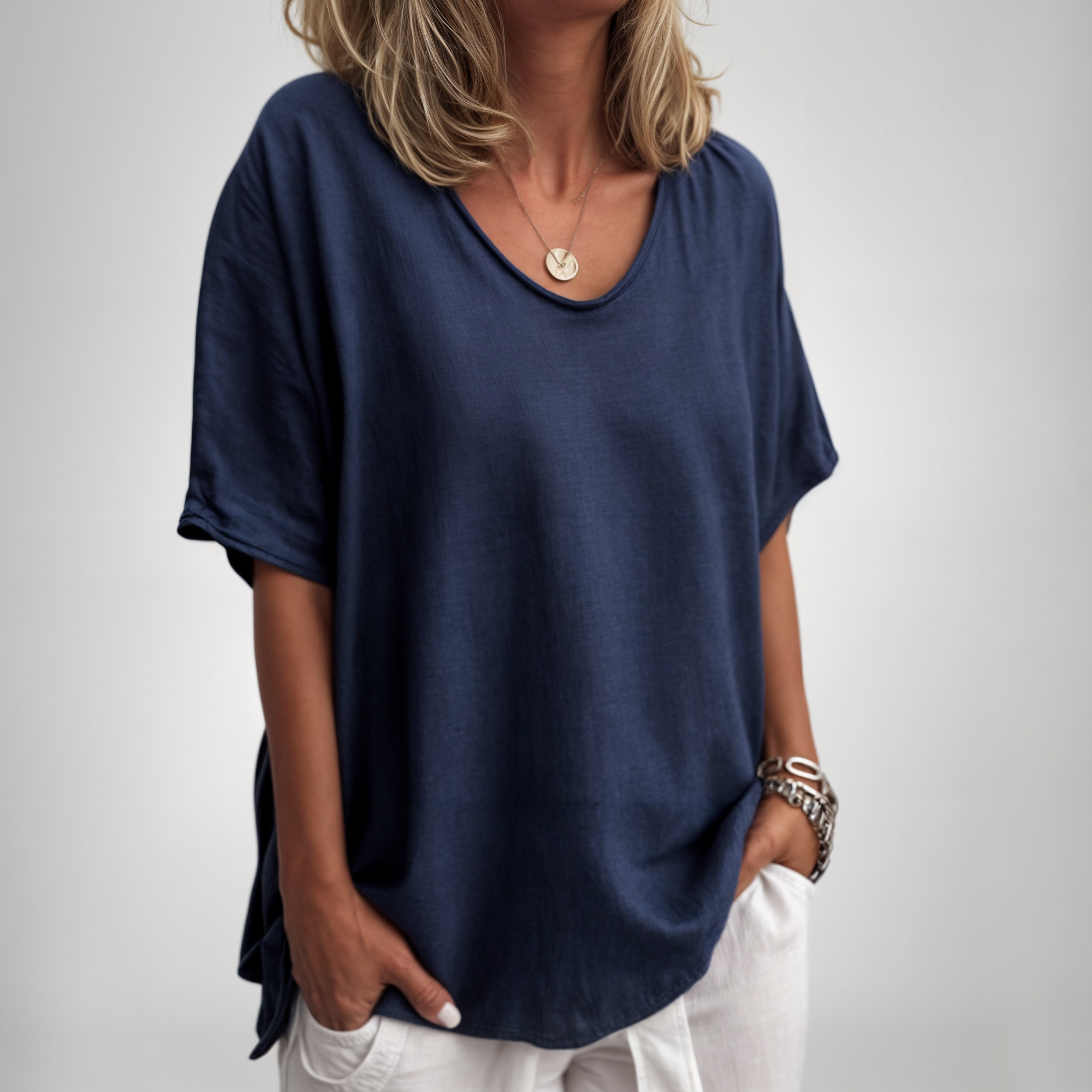 Vestra™  | Behagelig Løs T-shirt